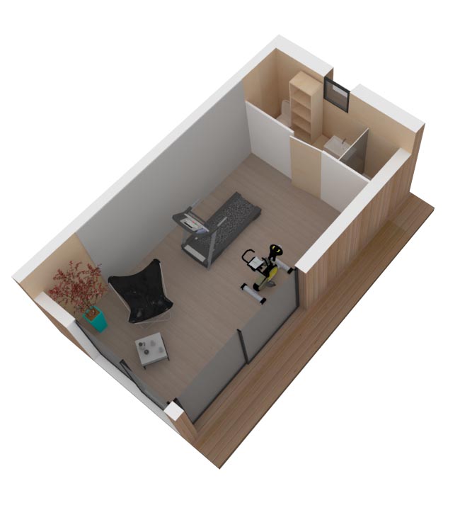 Maison mini studio minergie 25 m² 20