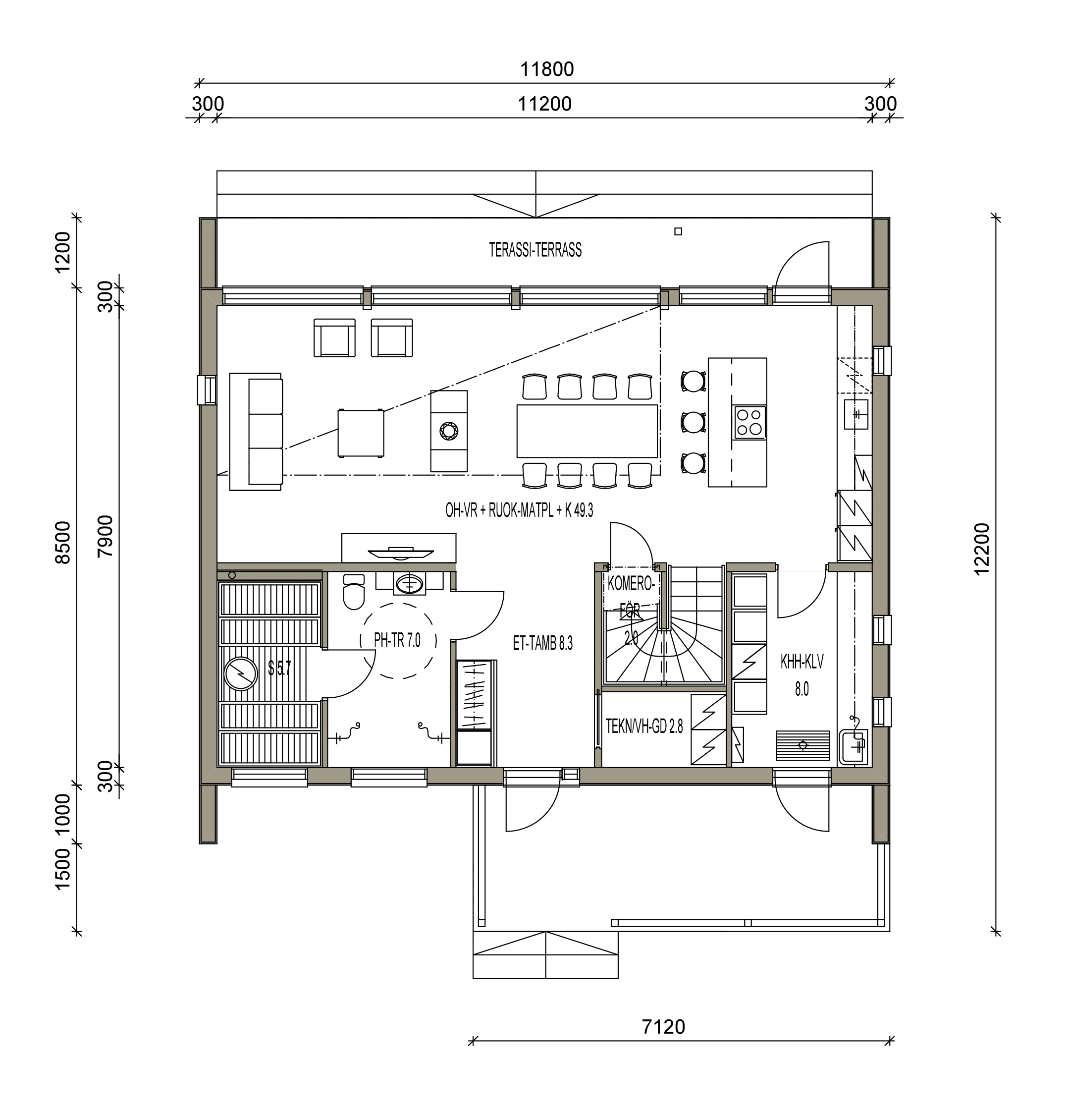 maison sips cubique plan 150 m² 02