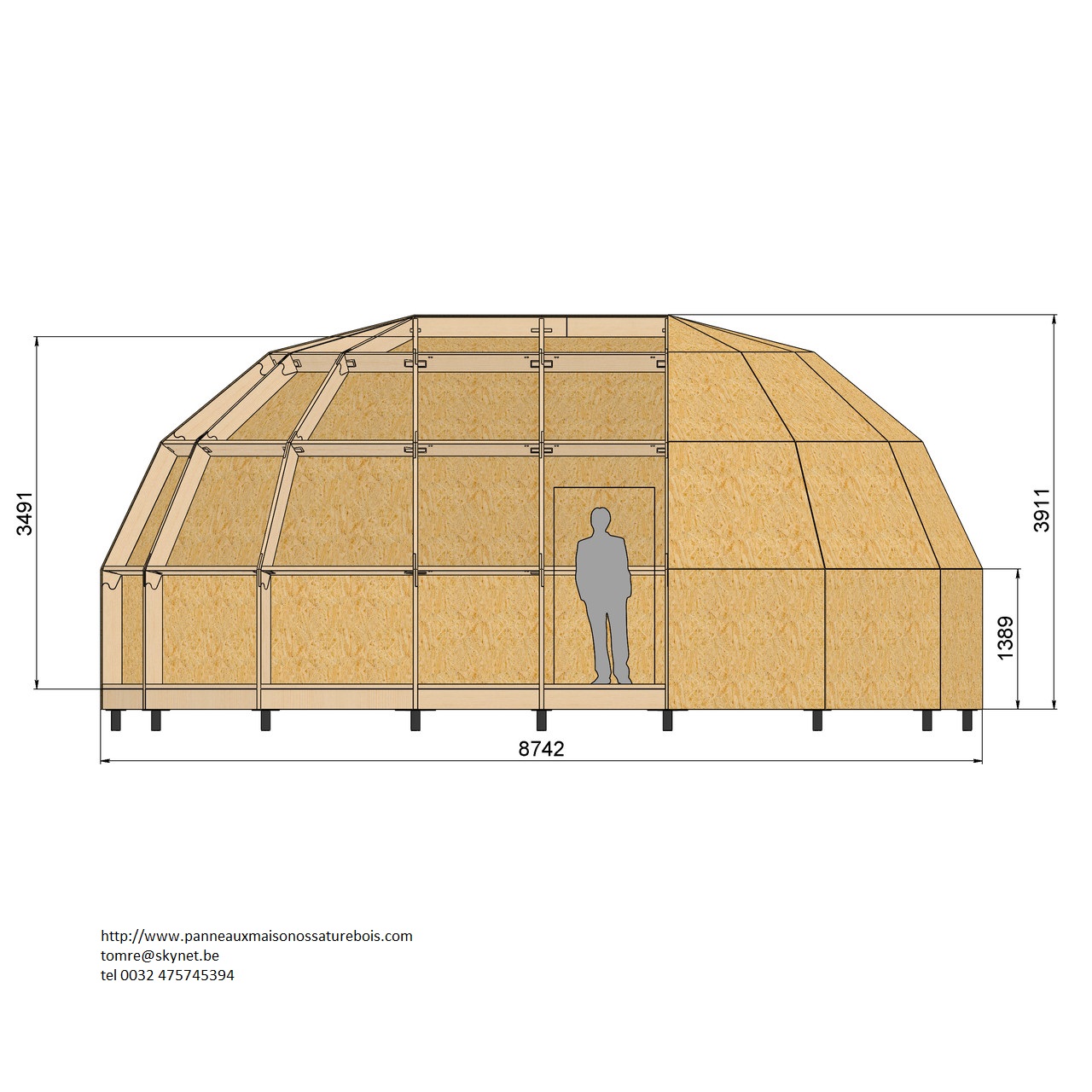 Dome allongé de 39.6 M² 05