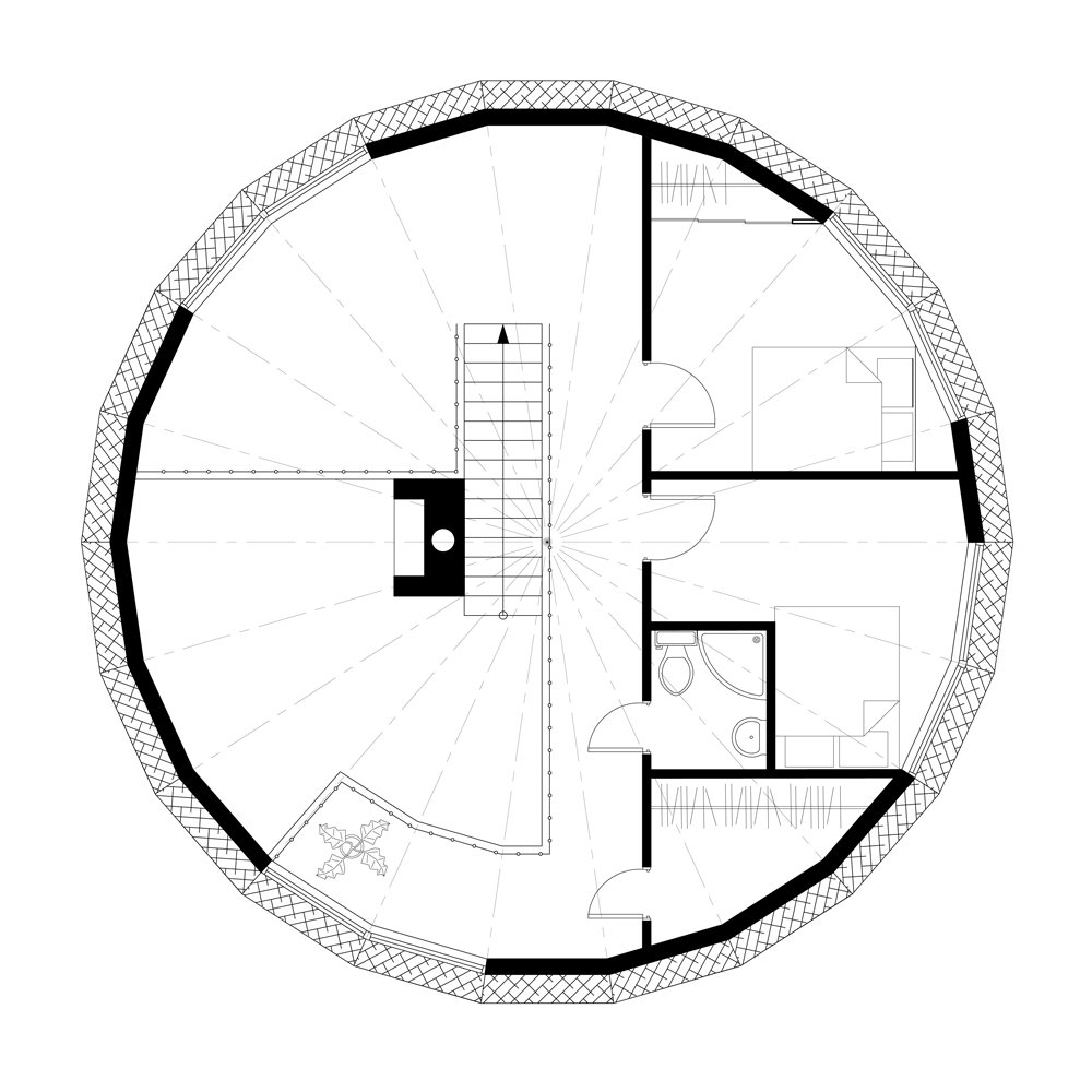 maison Dome 2 étage 180 m² 013