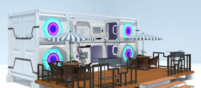 Container Hotel 20 pieds