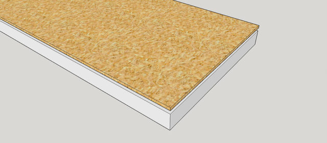 Plafond panneau sips